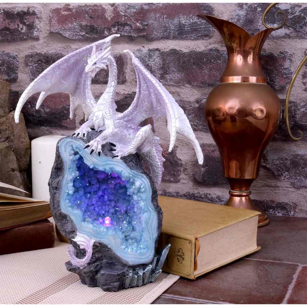 Nemesis Now - Glacial Custodian Figurine - Dragon - Multicolours
